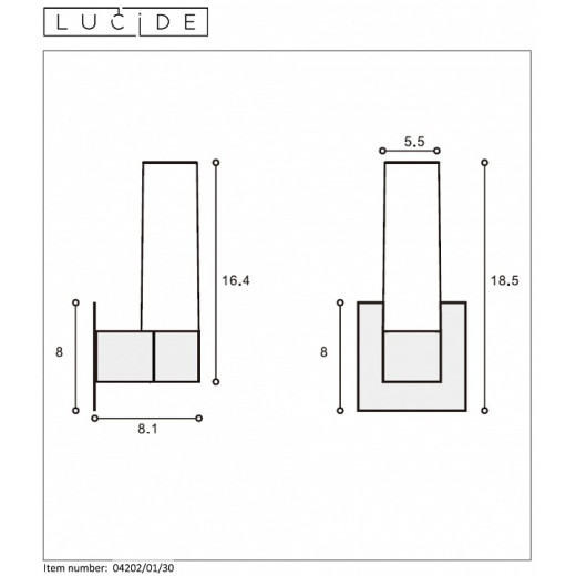 Светильник на штанге Lucide Jesse 04202/01/30