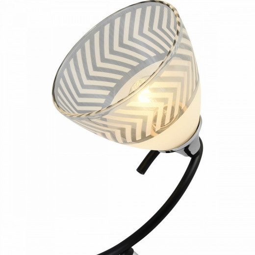 Светильник на штанге  11391-0.3-02B BK+CR