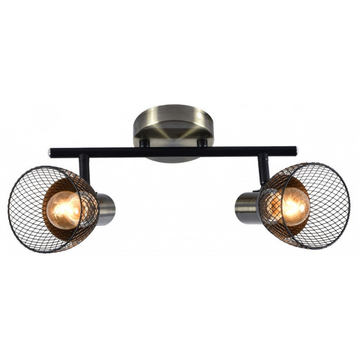 Светильник на штанге  05965-0.8-02 BK+AB