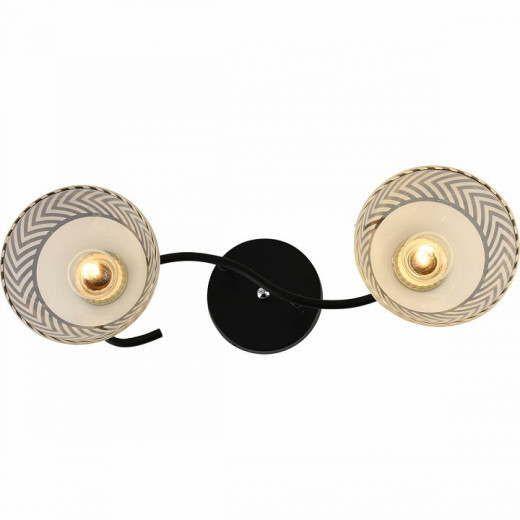 Светильник на штанге  11391-0.3-02B BK+CR