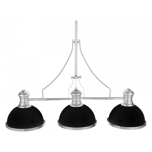 Светильник на штанге LUMINA DECO Ettore LDP 710-3 BK+CHR