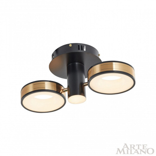 Светильник на штанге Arte Milano Ferrara-71040 271040/2R BK/GD