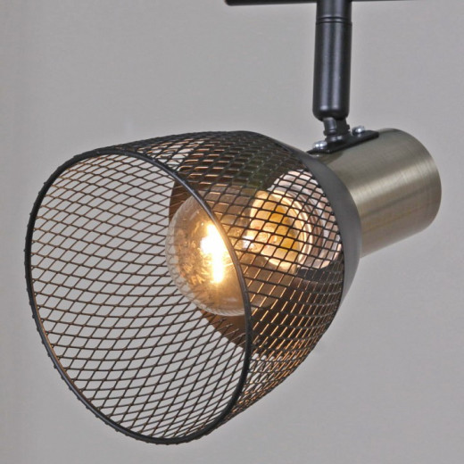 Светильник на штанге  05965-0.8-02 BK+AB