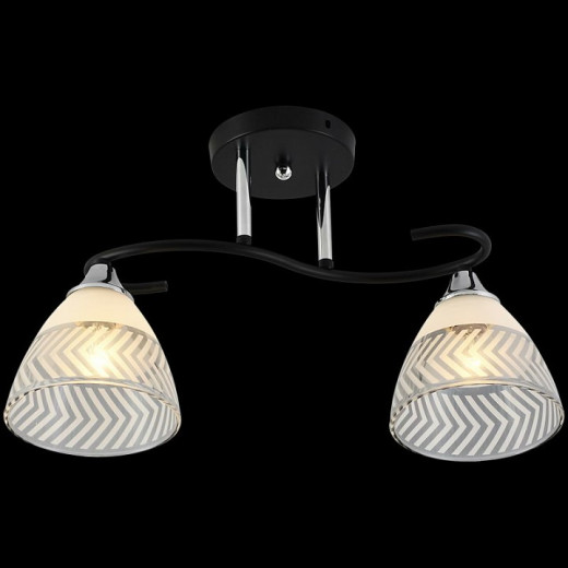 Светильник на штанге  11391-0.3-02B BK+CR