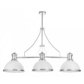 Светильник на штанге LUMINA DECO Ettore LDP 710-3 WT+CHR