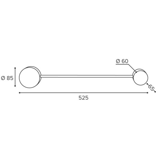 Накладной светильник Wolta Molecule WSL-GX53/13LG