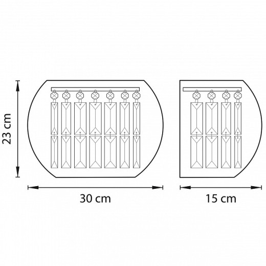 Накладной светильник Lightstar Acquario 753634