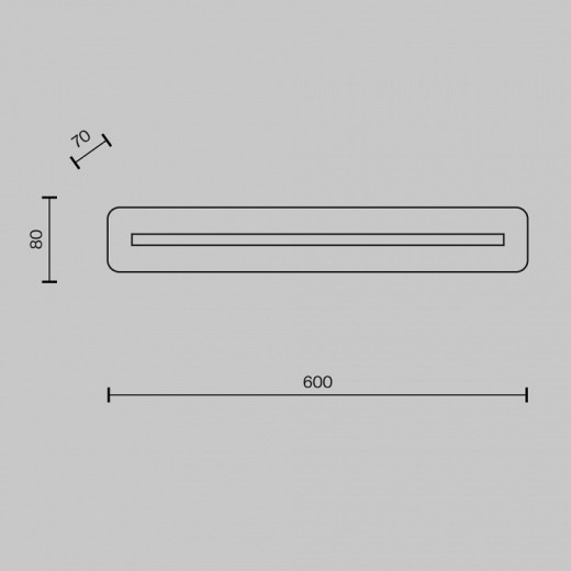 Накладной светильник Maytoni Albatre MOD366WL-L14BS3K