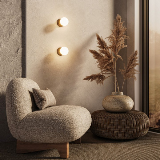 Накладной светильник Eurosvet Stone 303051 травертин