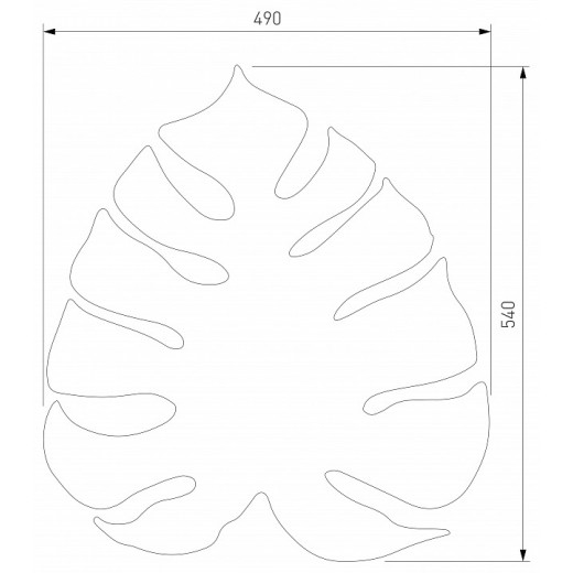 Накладной светильник TK Lighting Monstera 6435 Monstera