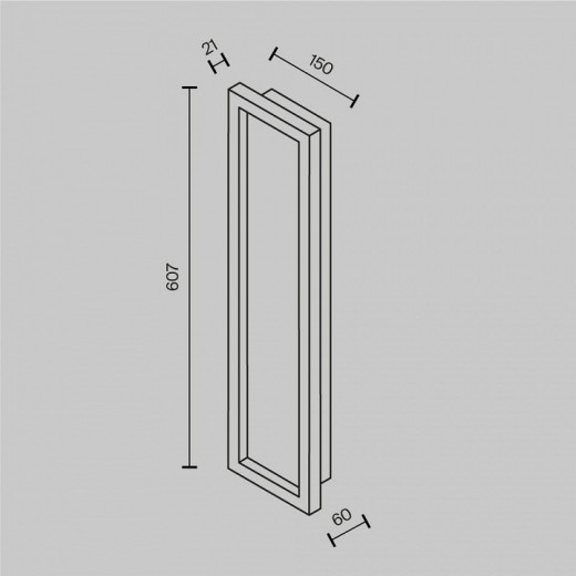 Накладной светильник Maytoni Orign MOD311WL-L55B3K