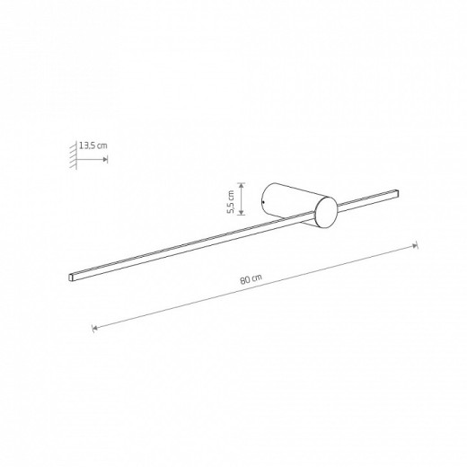 Накладной светильник Nowodvorski Saber Led Silk Olive M 11380