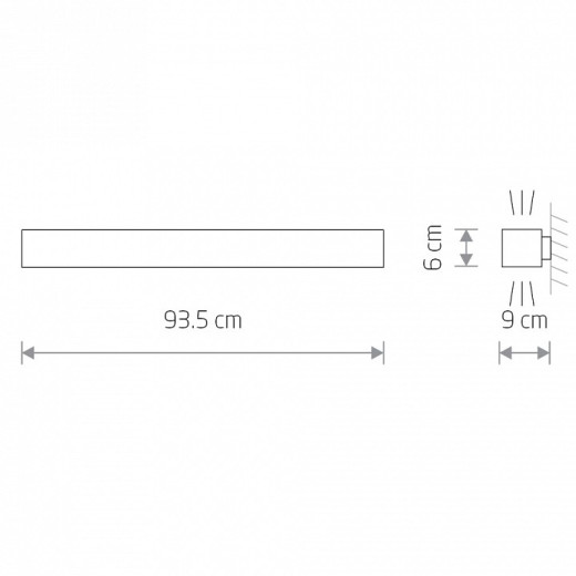 Накладной светильник Nowodvorski Soft Wall Led 90x6 7548