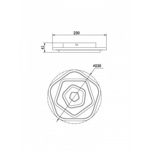 Накладной светильник Freya  FR10019WL-L23W