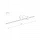 Накладной светильник Nowodvorski Saber Led Silk Olive M 11378