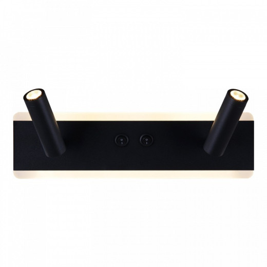 Накладной светильник Reluce Technical  86213-9.2-001CT LED9+6W BK