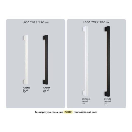 Накладной светильник Ambrella Light FL FL76111