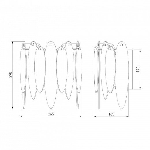 Накладной светильник Bogate's Canaria 326/1