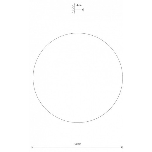 Накладной светильник Nowodvorski Ring Timber Led XL 11292
