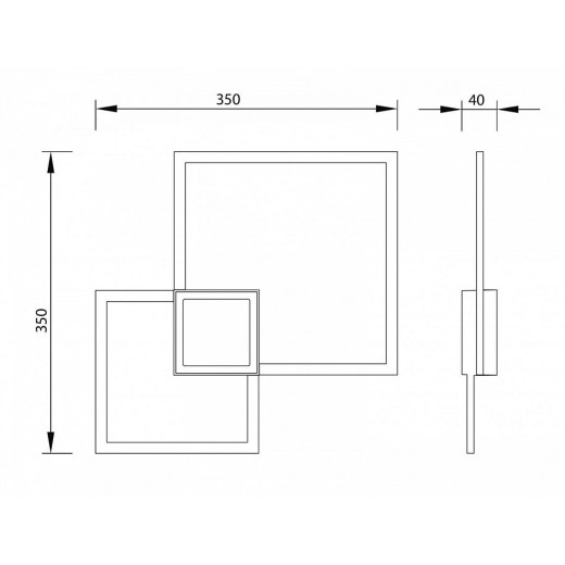 Накладной светильник Mantra Mural 6231