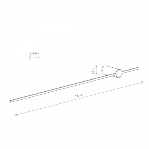 Накладной светильник Nowodvorski Saber Led Silk Olive L 11381