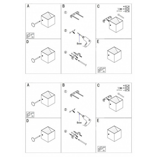 Накладной светильник DesignLed Mistery GW-9201A-5-WH-WW