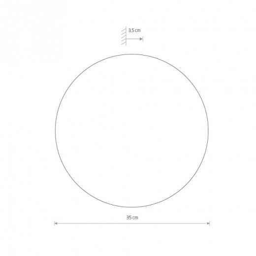 Накладной светильник Nowodvorski Ring Timber Led L 11291