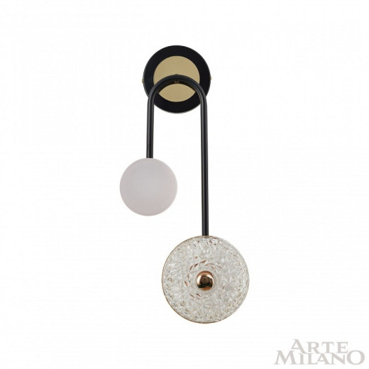 Накладной светильник Arte Milano  279169/2B BK/GD
