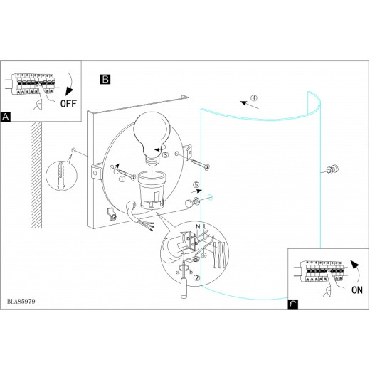 Накладной светильник Eglo ПРОМО Troy 3 85979