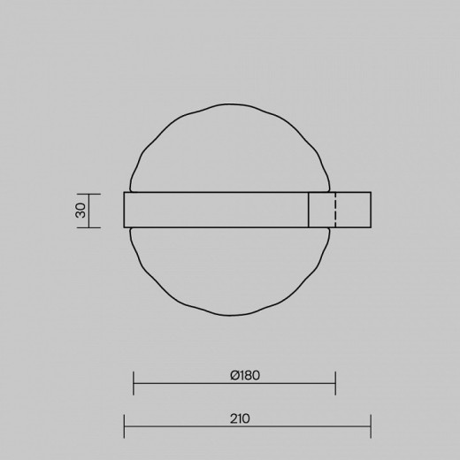 Накладной светильник Maytoni Misterio MOD379WL-L6B3K