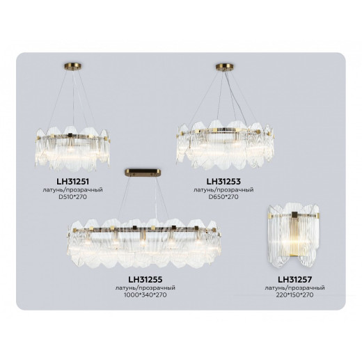 Накладной светильник Ambrella Light LH LH31257