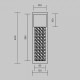 Накладной светильник Maytoni Golthic MOD474WL-L20B3K
