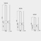 Накладной светильник Imperiumloft HEIDY L H90 Brass heidy-l01