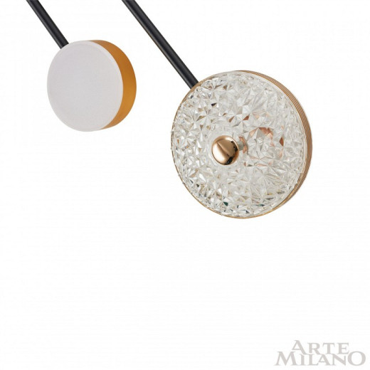 Накладной светильник Arte Milano  279169/2B BK/GD