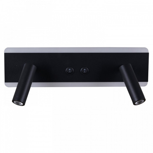 Накладной светильник Reluce Technical  86213-9.2-001CT LED9+6W BK