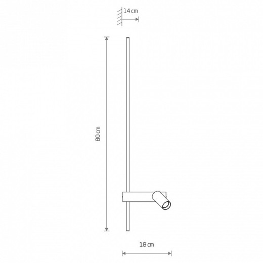 Накладной светильник Nowodvorski Easy Led Left 11578
