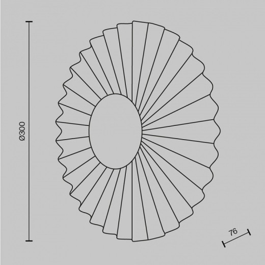 Накладной светильник Maytoni Fiore MOD233WL-L11BS3K
