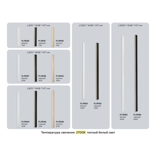 Накладной светильник Ambrella Light FL FL76131