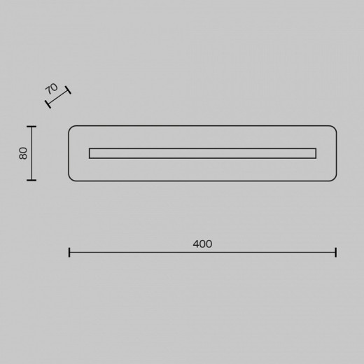 Накладной светильник Maytoni Albatre MOD366WL-L9BS3K