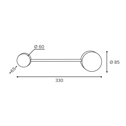 Накладной светильник Wolta Molecule WSL-GX53/13ST