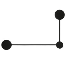 Накладной светильник Wolta Molecule WSL-GX53/13-R