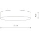 Накладной светильник Nowodvorski Lid Round Led 10404