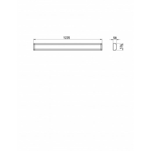 Накладной светильник Эра  DPO B 1200 2хT8 G13