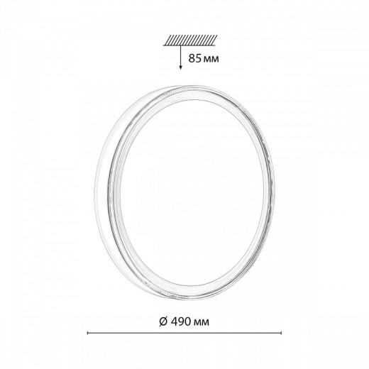 Накладной светильник Sonex Laven 7699/EL