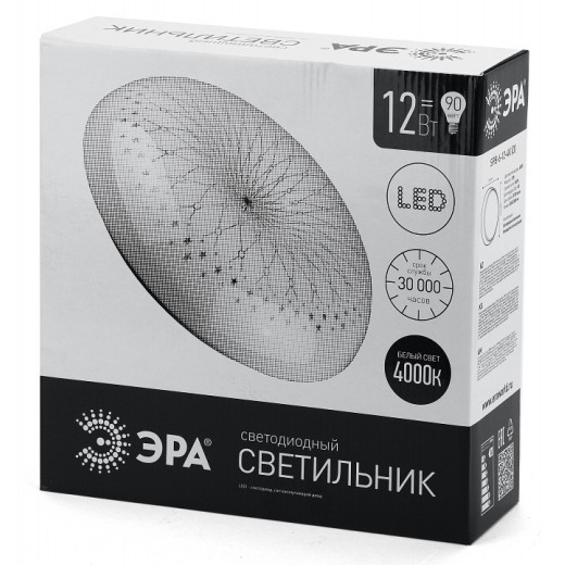 Накладной светильник Эра Фея SPB-6-12-4K (D)