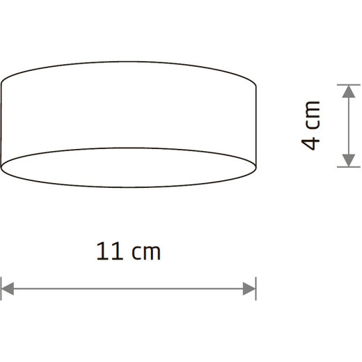 Накладной светильник Nowodvorski Lid Round Led 10406