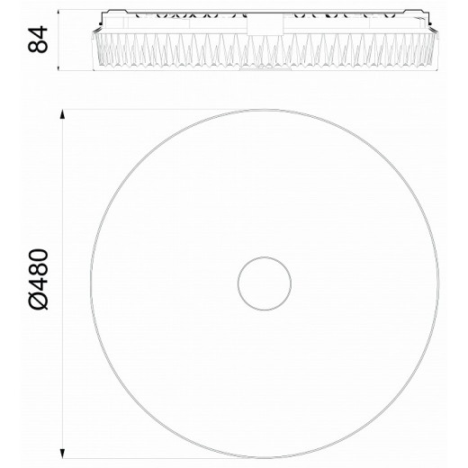 Накладной светильник Mantra Frozen 9182
