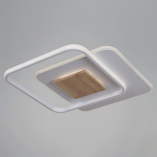 Накладной светильник 08000-0.5-450 WH+WOOD