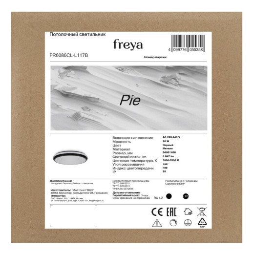 Накладной светильник Freya Pie FR6086CL-L117B