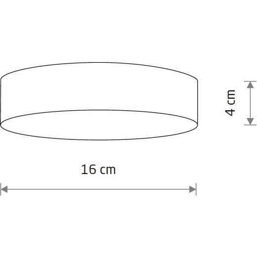 Накладной светильник Nowodvorski Lid Round Led 10416